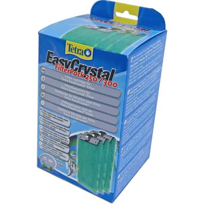 Tetra Filterpack Easy Cristal 250/300 - 3-Pack Filterpatronen voor Glashelder Aquariumwater