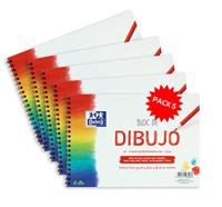 Tekenblok Oxford Wit A5+ 20 Lakens (5 Stuks) - thumbnail