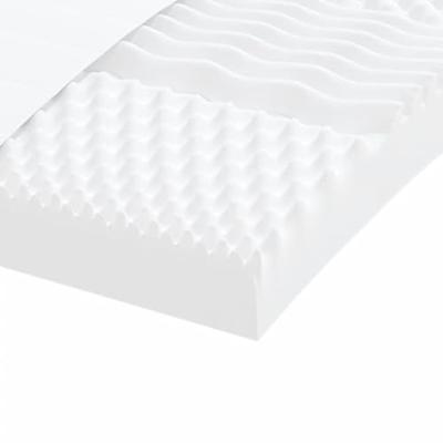Schuimmatras 7 zones hardheid 20 ILD 100x210 cm wit