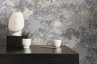 Architects Paper AP Arcade - Grijs - Planten Behang - 391734 - thumbnail