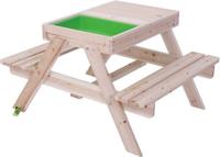 Picknick tafel modder- en zitset lengte 78cm - thumbnail