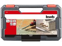 kwb 240285 40CR-staal Beitelset 5-delig SDS-Plus 1 set(s) - thumbnail