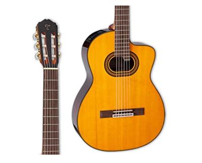 Takamine GC6CE Natural elektrisch-akoestische klassieke gitaar