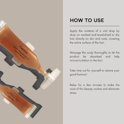 Previa Natural Haircare Extra Life Hair Regrowth Treatment 10x3ml
