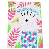 Gekleurd zandatelier Prachtige Vogels meerdere kleuren - thumbnail