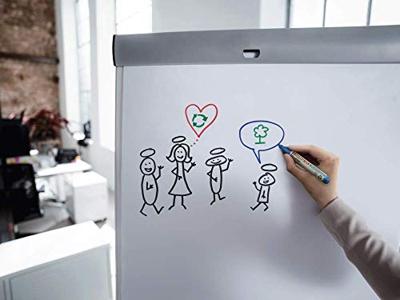Edding 4-31001 Flipchartmarker edding EcoLine 31 - Marker - für Flipchart - Schwarz Ronde punt 1.5 - 3 mm Zwart 1 stuk(s)