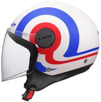 LS2 jethelm "of558 sphere lux ii urby" helmet of558 sph. lux ii urby wh/blue/red s - thumbnail
