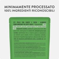 Schesir Cat Soup kip met wortel en pompoen natvoer kat (zakjes) 4 dozen (48 x 40g) - thumbnail