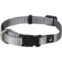 Halsband Ziggi Grijs 30 - 45 cm x 15 mm Flamingo Grijs - thumbnail