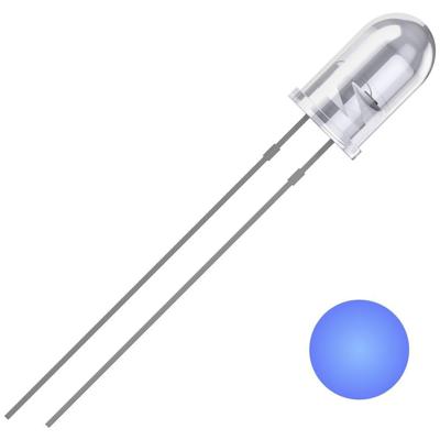 Quadrios 2111O180 Bedrade LED Blauw Rond 5 mm 2500 mcd 25 ° 20 mA 3 V Quadrios 2111O180 Bedrade LED Blauw Rond 5 mm 2500 mcd 25 ° 20 mA 3 V