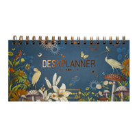 Pimpelmees Desk Planner - Blue Datumloos - thumbnail