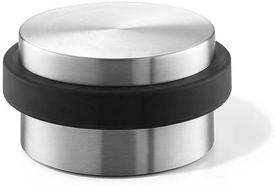 Zack Argos deurstopper Ø10,5x5cm geborsteld RVS Zack Argos deurstopper Ø10,5x5cm geborsteld RVS