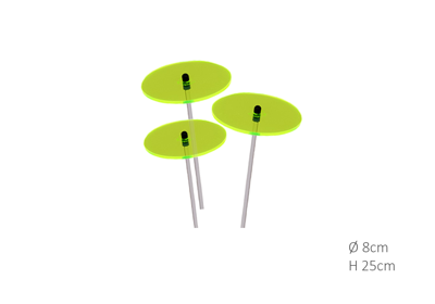 3 stuks! Zonnevangers Groen klein 25x8 cm Cazador Del Sol - Cazador del sol