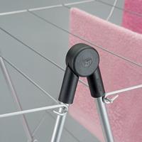 Metaltex vento 20 droogrek 58x111x109 cm grijs/blauw - thumbnail