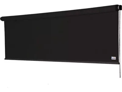 Nesling Coolfit rolgordijn zwart 2.48 x 2.4 meter