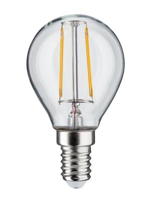Paulmann 28857 LED-lamp Energielabel F (A - G) E14 2.7 W Warmwit (Ø x h) 45 mm x 81 mm 2 stuk(s)