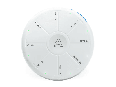 Artiphon Orba 2 White palmtop synthesizer / looper