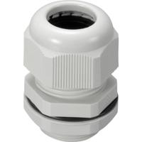 TRU COMPONENTS 1593314 Wartel M25 Polyamide Grijs-wit (RAL 7035) 1 stuk(s) - thumbnail