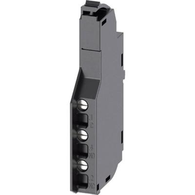 Siemens 3VA9988-0AA12 Hulpschakelaar 1 stuk(s) 1x wisselcontact Instelbereik (stroomsterkte): 6 A (max) Schakelspanning (max.): 240 V/AC (b x h x d) 7 x 56 x