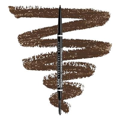 NYX PMU Professional Makeup Micro Brow Pencil - Brunette MBP06 - Wenkbrauw potlood - 0,5 gr NYX PMU Professional Makeup Micro Brow Pencil - Brunette MBP06 - Wenkbrauw potlood - 0,5 gr
