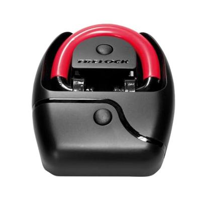 Trelock ba 660 vloeranker - zwart, 14mm gehard staal, art4