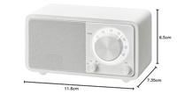 Sangean WR-7 Genuine Mini Radio VHF (FM) Bluetooth Oplaadbaar Wit - thumbnail