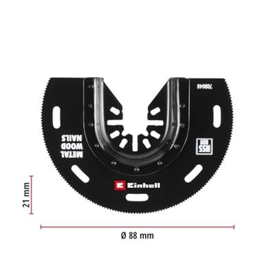 Einhell 708048 halbrund BIM, 88mm BiM Invalzaagblad 88 mm 1 stuk(s)