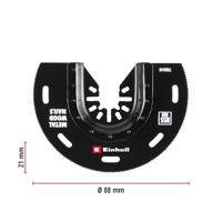 Einhell 708048 halbrund BIM, 88mm BiM Invalzaagblad 88 mm 1 stuk(s) - thumbnail