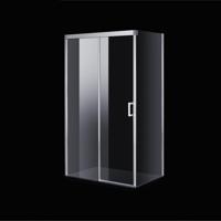 Aqua Splash Douchecabine Cuadro 100 cm Soft-Close Anti-Kalk Coating Chroom - Douchecabine Aqs Cuadro 100x45 cm Soft-close Anti-kalk Coating - thumbnail