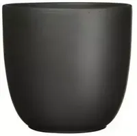 Mica Decorations tusca pot zwart 13x14cm - thumbnail