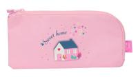Schoolpennenzak Glow Lab Sweet home Roze 23 x 11 x 1 cm - thumbnail