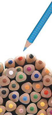 Faber Castell fc-110916 kleurpotlood jumbo grip etui met 16 stuks