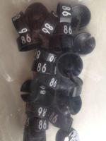 MB zwart/wit 86 voor op kledinghanger - thumbnail