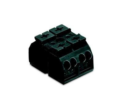 WAGO 862-562 Apparaataansluitklem Veerklem Zwart 500 stuk(s)