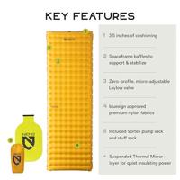 Nemo Tensor Trail Long Wide Slaapmat Mango/Huckleberry Regular - thumbnail