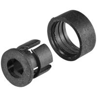 TRU COMPONENTS TC-10874492 LED-fitting PA66 Geschikt voor LED 3 mm SnapIn - thumbnail