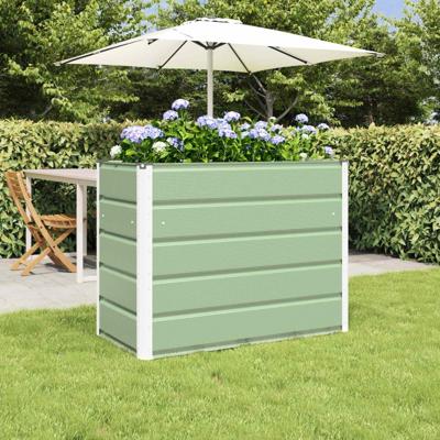 Plantenbak Pastelgroen 480 x 50 x 45 cm Gegalvaniseerd staal