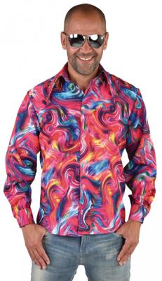 70&apos;s Blouse "Funky pink"