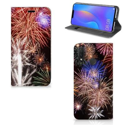 Huawei P Smart Plus Hippe | Standcase | Vuurwerk Huawei P Smart Plus Hippe | Standcase | Vuurwerk