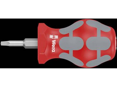Wera 368 Stubby schroevendraaier voor binnenvierkant-schroeven, # 1 x 25 mm - 05008863001