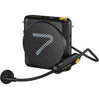 7Ryms Presentatie-speaker met draadloze headset - zwart - thumbnail