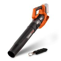 Dual Power Blower van PowdpG7526 - 40 V Batterijblazer, blaassnelheid 200 km/u, zonder batterij of oplader - thumbnail