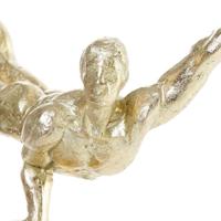 Decoratieve figuren DKD Home Decor Gouden Gymnast 30 x 10 x 27 cm 4 Kg - thumbnail