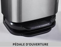 Afvalemmer met Pedaal Mondex Jive Polypropyleen 20 L - thumbnail