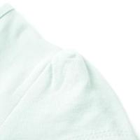 Kindershirt regenboog en palmbomen 140 lichtmintkleurig - thumbnail