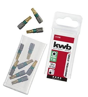 kwb 124296 TX-bit T 25 Titanium C 6.3 10 stuk(s) kwb 124296 TX-bit T 25 Titanium C 6.3 10 stuk(s)