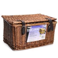 Fiets Bakkersmand Bruin 45x30x25cm - thumbnail