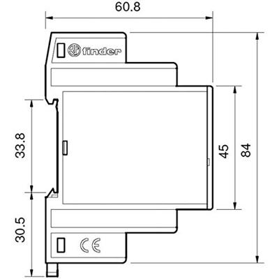 Finder 14.01.8.230.0000 Trappenhuislichtautomaat