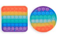 Magic Pop It Regenboog - Vierkant / Rond / Achthoek / Among us - thumbnail