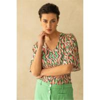 T-shirt v-hals - thumbnail